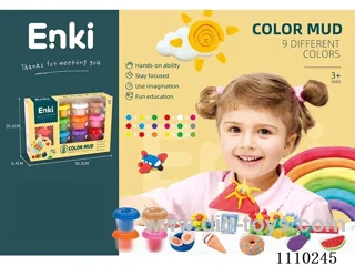 color clay 9 color supplement mud
