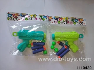 Dual function suction cup softball/ping pong gun