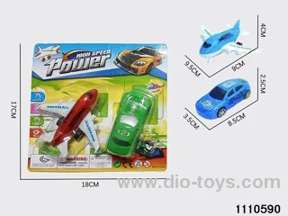 Taxiing aeroplanes, small cars
