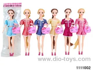 11.5 inch 9 jointed doll set