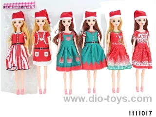 11.5 inch 9 jointed doll set