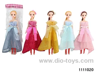 11.5 inch 9 jointed doll set