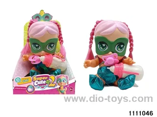 14 inch doll set with colourful lights and music