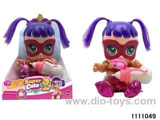 14 inch doll set with colourful lights and music