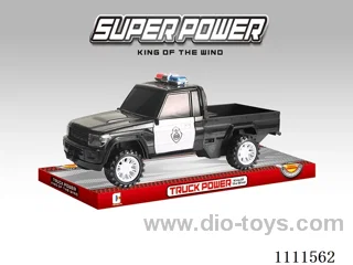 Inertia car Toyota pickup police car
