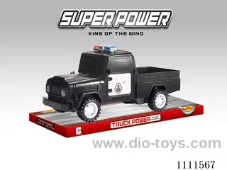 Inertia car Retro Toyota pickup police car
