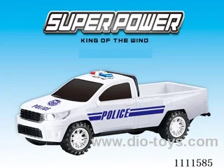 Inertial car single-seat pickup truck inertial police car