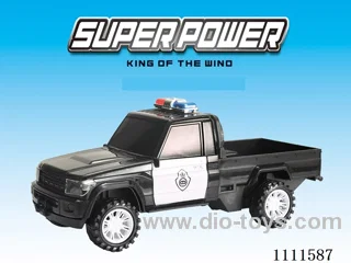 Inertia car Toyota pickup police car