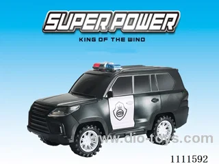 Inertia car Lexus off-road police car