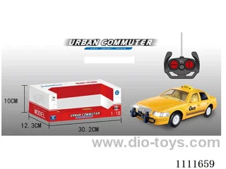 4 ch remote control simulation Ford taxi