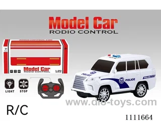 Remote control car Lexus off-road police car