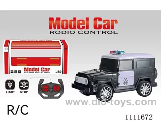 Remote control car 4 to Toyota off-road police car