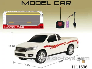 Remote control car 1:12 4 ch new two-door pickup truck