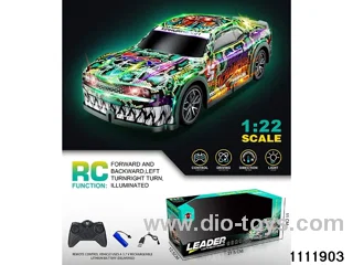 RC car with light(electricity package)
