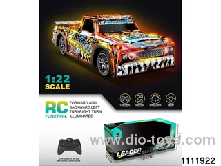RC car with light(no electricity included)
