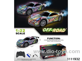 RC car with light(electricity package)