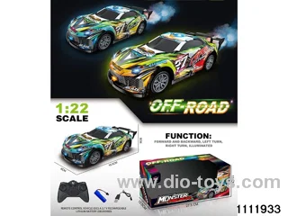 RC car with light(electricity package)