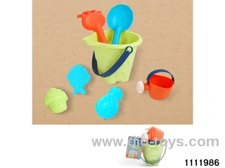 7pcs beach buckets