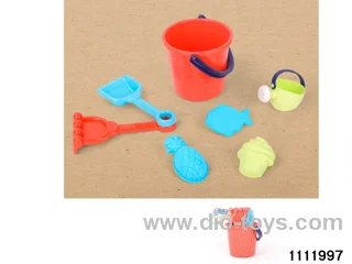 7pcs beach buckets