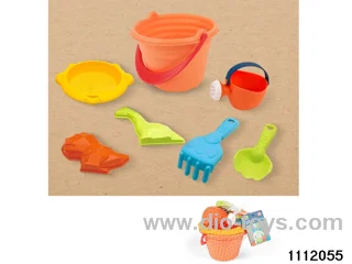 7pcs beach buckets
