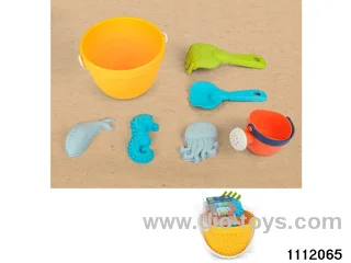 7pcs beach buckets
