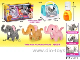 Plush Electric Elephant