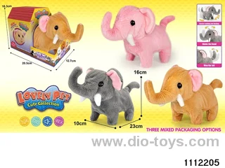 Plush Electric Elephant House