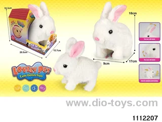 Plush Electric Rabbit House