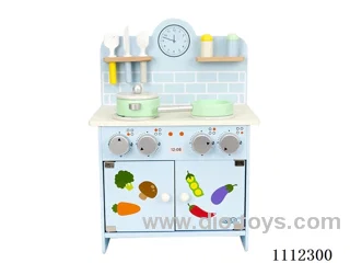 Blue cooktop