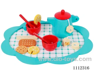 Blue afternoon tea