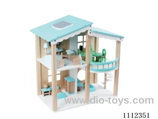 Blue doll room