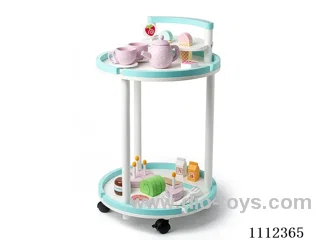 Round pastry cart