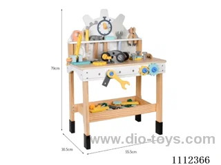 Nordic style solid wood tool table