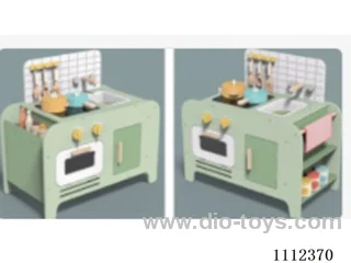 Green little fresh kitchen