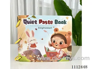 Quiet Book Advanced 18 pages +11 cards