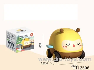 Inertial power car bee teether