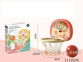 Kitten Basketball Stand (Scoring version) + Ring (1 hook 6 loops)