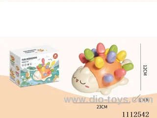 Fun hedgehog training refined action toy
