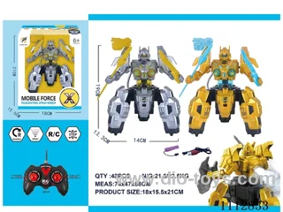5ch rc robot with spray included battery