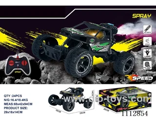 rc car with spray
