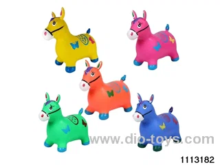inflatable horse with sparkling music