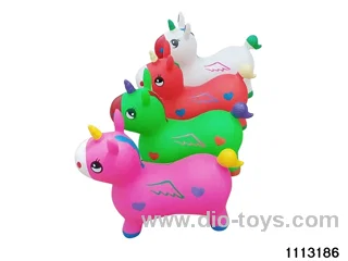 inflatable horse with music