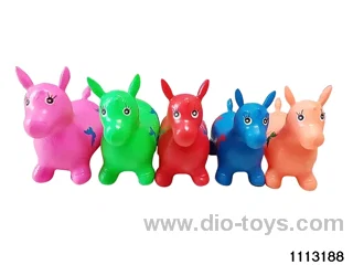 inflatable donkey with sparkling music