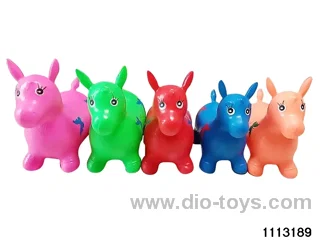 inflatable donkey with music