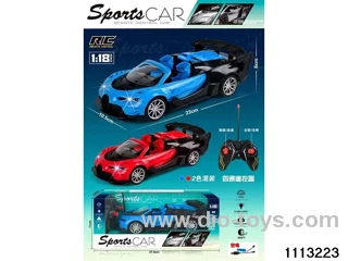 1：18 4ch RC car with light