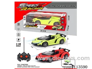 4ch 27MHZ rc car 1:16 included battery