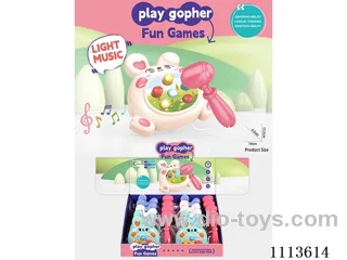 Puzzle Whack-a-Mole with Light Music/Rabbit (10PCS)