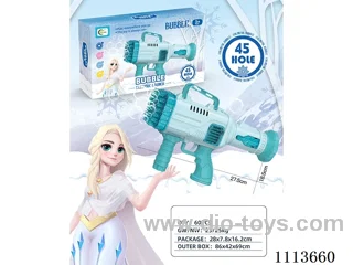 45 hole manual magic bubble machine