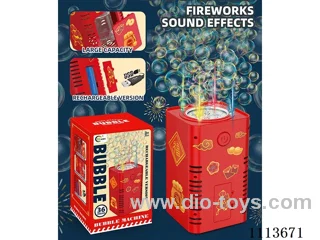 36-hole fireworks bubble machine