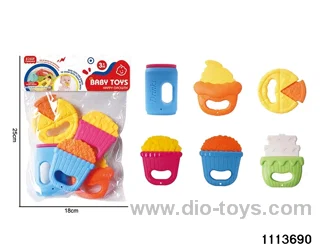 6pcs Teether Playset